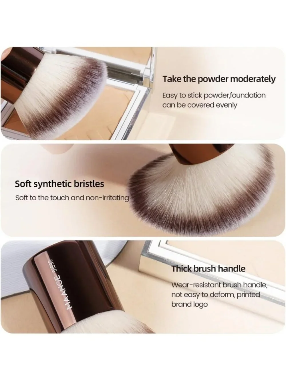20 Pcs Double-End Makeup Brushes Set with Gift Box for Blending & Buffing